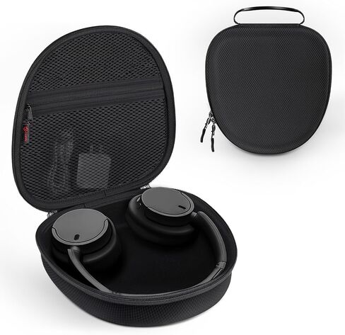 Fintie Hard Case for Sony WH-CH720N/ WH-CH710N/ WH-CH520/ WH-CH510/ WH-1000XM5/ WH-1000XM4/ WHXB910N Wireless Headphone - Travel Protective Cover Carrying Storage Bag (Black) in Kuwait