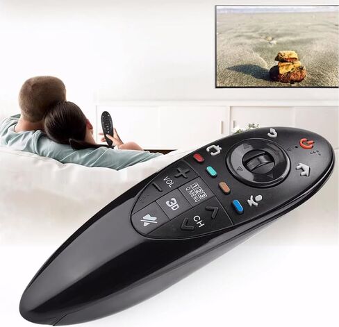 New Replacement Remote Control for LG TV - Compatible with AN-MR500G, AN-MR500, and MBM63935937 - Works with LG Smart TVs in Saudi Arabia