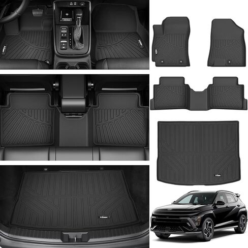 Floor Mats for 2025 BMW X3 Trunk Mat with Backrest Mat All Weather TPE Rubber Floor Liner Set Cargo Liner for 2025 BMW X3 Accessories in Kuwait