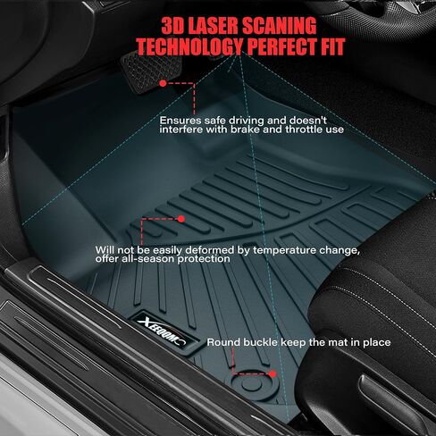 Floor Mats for 2025 BMW X3 Trunk Mat with Backrest Mat All Weather TPE Rubber Floor Liner Set Cargo Liner for 2025 BMW X3 Accessories in Kuwait