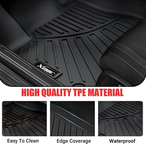 Floor Mats for 2025 BMW X3 Trunk Mat with Backrest Mat All Weather TPE Rubber Floor Liner Set Cargo Liner for 2025 BMW X3 Accessories in Kuwait