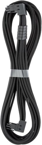 CableMod C-Series Pro ModFlex Sleeved 12V-2x6 12VHPWR 90° StealthSense PCIe Cable for Corsair Type 5 RMX Shift (Variant A, Black) in Saudi Arabia