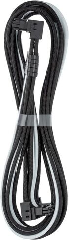 CableMod C-Series Pro ModFlex Sleeved 12V-2x6 12VHPWR 90° StealthSense PCIe Cable for Corsair Type 5 RMX Shift (Variant A, Black) in Saudi Arabia