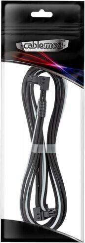 CableMod C-Series Pro ModFlex Sleeved 12V-2x6 12VHPWR 90° StealthSense PCIe Cable for Corsair Type 5 RMX Shift (Variant A, Black) in Saudi Arabia