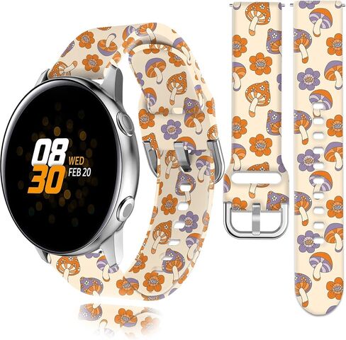 20 مم مجموعات ساعة متوافقة مع Samsung Galaxy Watch 7 Fe 6 5 4 40mm 44mm ، Galaxy Watch 6 4 Classic 5 Pro 45mm Active2 Band ، Sport Watch Locks for Women Men in Kuwait
