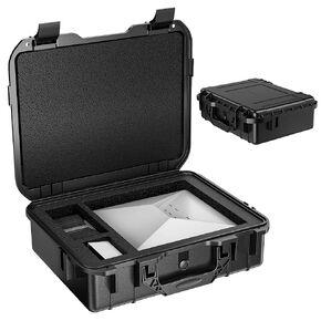 Nogoal Starlink Mini Case - Compact Waterproof Storage Box with Shockproof Design, IP67 Dustproof Protection - Fits Starlink Mini Dish, Cables, Adapters - Travel, Camping, RV & Outdoor Essentials