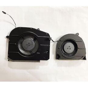 Fleshy Leaf Replacement CPU+GPU Cooling Fan for Dell Inspiron 16 Plus 7620 Vostro 16 7620 GTX3050 DC5V Series 0Y2TW6 0N49HW FP66 FP67