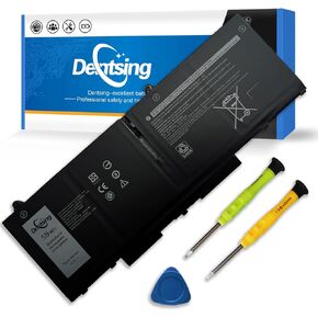58Wh FK0VR Battery Compatible with Dell Latitude 5330 7330 7430 7530 Legion 5330 2-in-1/7330 2-in-1/7430 2-in-1 P133G P134G P135G P136G FKOVR 8H6WD 01VX5 404T8 51R71 8P81K 15.2V 3625mAh