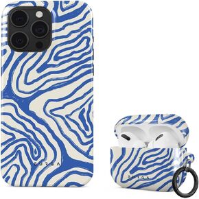 BURGA Case Compatible with Airpods PRO and Phone Case Compatible with iPhone 13 Pro - Scratch-Resistant Shockproof Cover - Bundle