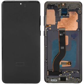 استبدال الشاشة لجهاز Galaxy S20 Plus ، LCD LCD Touch Display Digitizer مجموعة كاملة مع الأداة ، ودعم وظيفة البصمة ، وتجميع شاشة الهاتف الخلوي