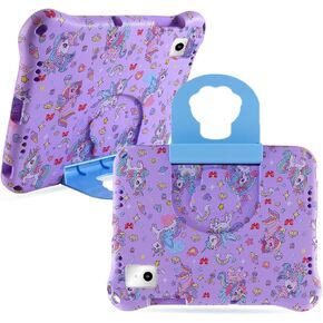 Dinosaur Onn 10.1 Inch Tablet Case Gen 4 2024 100135925 for Kid Boy Light EVA Kids Friendly With Handle Kickstand Pro Shockproof Full Cover Boy's Gift (KL)