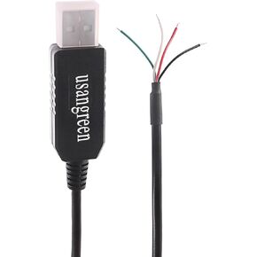 usangreen USB RS485 Cable Compatible for Gerbox GX EM540 Grid Meter EM112 Victron ET112 Wired Connection FT232RNL RS485 Serial Converter Adapter Cable