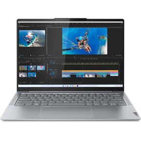 Lenovo Slim 7 Laptop, 14" 2880 x 1800 120Hz Touch, Intel Core i7-1360P 12-Core, 16GB LPDDR5, 2TB SSD, Windows 11 Pro, Backlit KB, Wi-Fi 6E, Bluetooth 5.3, Thunderbolt 4, 1080p FHD Camera, Misty Grey