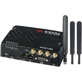 Sierra Wireless - Router LX60 (1104572) with Two LTE Antenna and one Wi-Fi Antenna