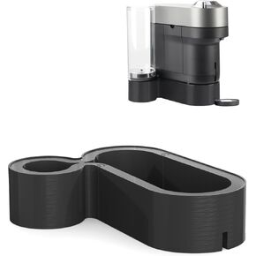 Riser Stand for Nespresso Vertuo Pop+, 3D Printed Coffee Machine Elevation Stand, Compatible with Standard and Deluxe Models, Accommodates Cups with Height Up to 7.48" or Shorter, Fits for YETI Rambler 20 oz Tumbler and Contigo Huron 16 oz Travel Mug