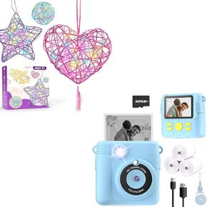 Instant Print Camera*1 and 3D String Art Kit*1