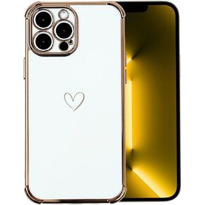 Anti Yellow Clear Phone Case for iPhone 13 Case - Shockproof, Slim Fit & Non Yellowing Transparent Cover for iPhone 13 - Crystal Clear Phone Cases for iPhone13 Wireless Charging - Silicone Cases (6.1)