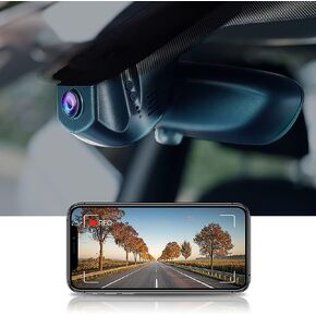 Fitcamx Front 4K and Rear 1080p Dash Cam Adapts for BMW F Chassis (Model A) 1 2 3 4 5 7 Series X1 X2 X3 X4 X5 X6 X7, OEM Factory Style, Dual HD Video WiFi, Loop Recording, G-Sensor, 128GB Card