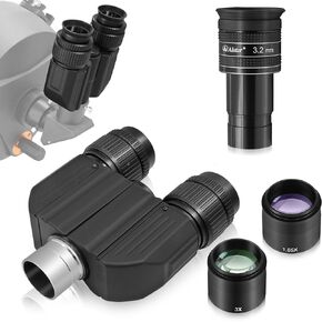 Alstar Stereo Binocular Viewer - Bundle with - 1.25 Inch Telescope Eyepiece