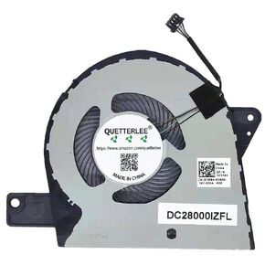 Replacement New Laptop CPU Cooling Fan for DELL Latitude 5580 E5580 Series 0C5F86 eg50060s1-c330-s9a dc28000IZFL DFS541105FC0T FJ68 DC5V 0.5A Fan