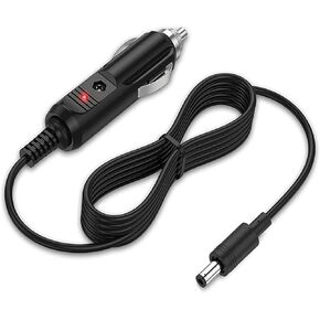12V Car Adapter for Car Vacuum Cleaner, car Navigation, car air Pump DC12V Car Socket Auto Power Supply Cord 5.5mm Adapter Charger