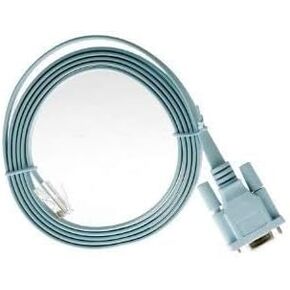 CAB-CONSOLE-RJ45 - DB9 to RJ45 Console Cable, 6 Ft for Cisco
