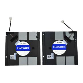 Replacement New CPU+GPU Cooling Fan for DELL Precision 7770 0HN24M DC28000Z2SL MG75090V1-C290-S9A 06VJDM DC2800119SL MG75090V1-C291-S9A DC5V 0.8A Pair Fan
