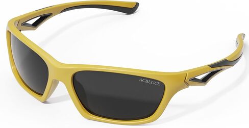 ACBLUCE Kids Sunglasses TPEE Unbreakable Polarized Sports Glasses with Adjustable Strap For Boys Girls Age 3-7 in Kuwait