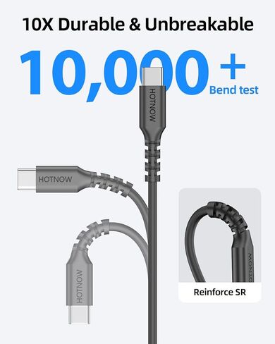 Short USB C Cable 0.5FT 3 Pack, 6 inch USB A to USB C Charger Cable Compatible with iPhone15 16,Galaxy S25/S24/S8,and Almost All USB C Devices in Kuwait