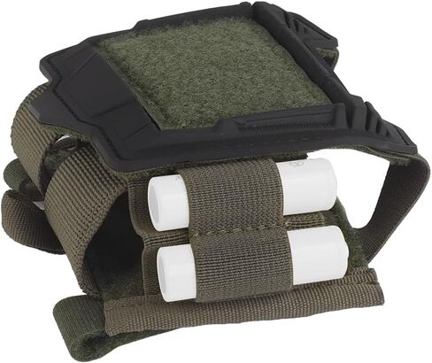 Tactical Helmet NVG Battery Sub-Pouch,Paintball Helmet Battery Storage Holder Pack Hook and Loop Counterweight Bag in Saudi Arabia