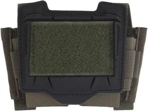 Tactical Helmet NVG Battery Sub-Pouch,Paintball Helmet Battery Storage Holder Pack Hook and Loop Counterweight Bag in Saudi Arabia