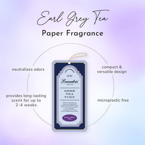 Paper Fragrance White Tea, 3pk - Closet Freshener - Closet Deodorizer Odor Eliminator - Sachets for Drawers and Closets - Drawer Fresheners for Clothes - Fresh Scents Sachet Packets in Kuwait