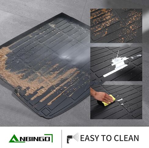 ANBINGO-Floor Mats for Mazda 3 2025-2019 TPE All Weather Mazda 3 Car Mats Waterproof Non-Slip 1st & 2nd Row Mazda 3 Floor Mats,Mazda 3 Floor Lliner,Mazda 3 Accessories-Black in Kuwait