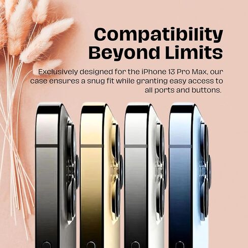 Anti Yellow Clear Phone Case for iPhone 13 Case - Shockproof, Slim Fit & Non Yellowing Transparent Cover for iPhone 13 - Crystal Clear Phone Cases for iPhone13 Wireless Charging - Silicone Cases (6.1) in Saudi Arabia