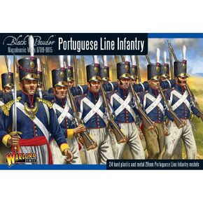 Black Powder Napoleonic Portugese Line Infantry 1:56 Military Wargaming Plastic Model Kit WGN-PO-01