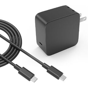 65W 45W GaN USB C Charger for Asus Zenbook 15 14 13 S13 S Flip 3 Deluxe Duo 14 Chromebook VivoBook ExpertBook Laptop Power Supply Adapter