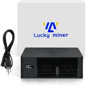 Bitcoins Miner Lucky Miner LV08 4.2TH/s Crypto Miner with BM1366 Asic Miner chip SHA256 120W 2.4G WiFi Home/Office Mining -Solo/P2P Mining 42 Coins Support - BTC, BCH, BSV