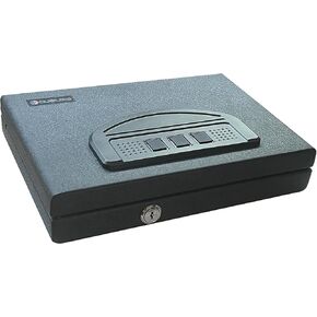 Gun Safe with Digital Keypad Lock, Gun Safe with 1 Handgun,Small Portable Security Safe Lock Box for Guns