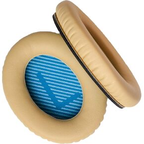 Premium Ear Pads Compatible with Bose QuietComfort 25 (QC25) Headphones (QC25, Beige). Premium Protein Leather | Soft high-Density Foam | Easy Installation