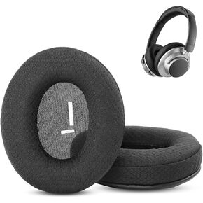 Breathable Replacement Earpads Compatible with Soundcore Space NC Wireless Noise Cancelling Headphones Ear Pads Cushion(Breathable Fabric/High Density Foam)