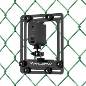 Mounting Kit for Game Changer Fence Mount for Mevo Start GoPro Phones - Metal Fence Mount for iPhone Action Camera Mevo Start Pocket Radar