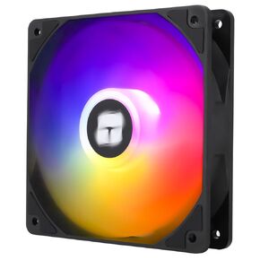 TL-C12C-S CPU Fan 120mm ARGB Case Cooler Fan, 4pin PWM Silent Computer Fan with S-FDB Bearing Included, up to 1550RPM Cooling Fan