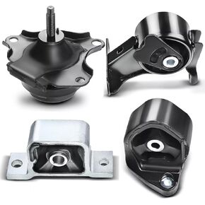 Engine Mount Set, Motor Mount & Transmission Mount Compatible with 2010-2017 Chevrolet Equinox/GMC Terrain 2.4L Motor 4PCS Replace # A5659 A5562 A5618 A5633 22774206 20840181 20840183 20839834