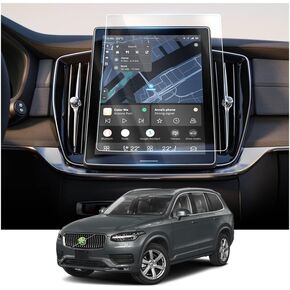 Ruiya 2025 XC90 Screen Protector for 2025 Volvo XC90 11.2" Touchscreen,for Volvo XC90 2025 Accessories 2PCS Plastic Nano Films Compatible with 2025 Volvo XC90 Core/Plus/Ultra