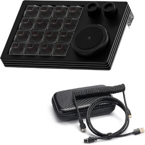 USB C Cable Cable Forgeding Keyboard+Macro Keypadprogrammable Designer