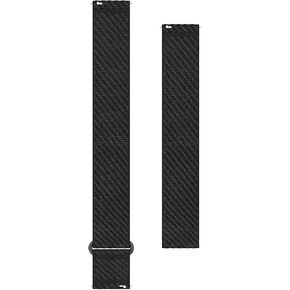 Garmin Approach S50 Nylon Replacement Accessory Band, 20 mm, Black,Two Sizes
