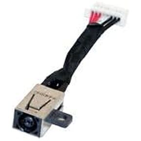 ل DC Power Jack for Dell Inspiron 15 7568 P55F002 2-in-1 Port Portop Carging Port