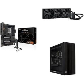 حزمة من ASUS PROART X870E-CREATOR WIFI Motherboard + PROART LC 420 All-in-One CPU COWNER + PROART PA602 WOOD EDITION هيكل
