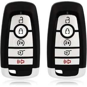 2 Keylessbest Replacement for 2023 2024 Ford Expedition Key Fob Remote Control M3N-A3C108397 5 Buttons 49 434MHz