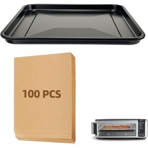 Air Fryer Accessories for Ninja Foodi SP101 Air Fryer Oven, Air Fryer Liners Replacement Baking Pan Air Fryer Basket Non-stick Baking Tray for Ninja Digital Air Fry Countertop Oven